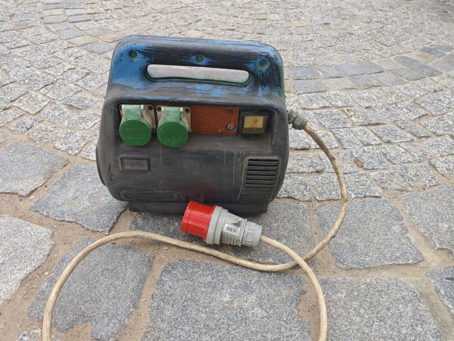 Buława wibracyjna Wacker z przetwornicą
