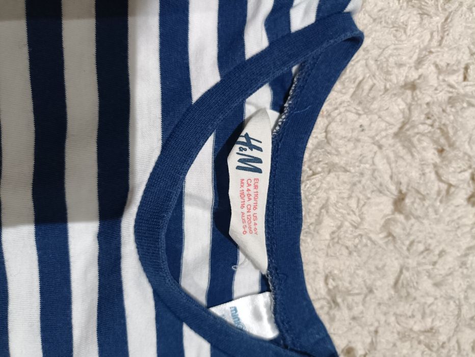 Летние футболки Lupilu и H&M 110-116 5-6 лет