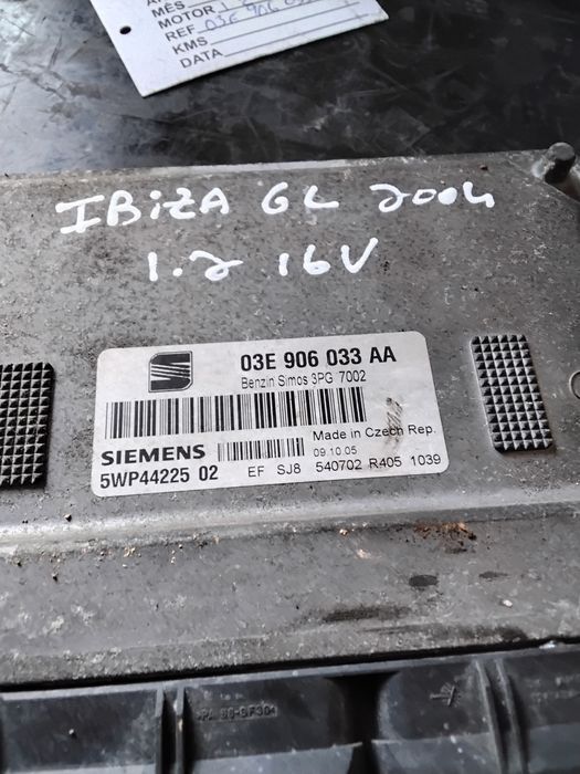 Imobilzador seat ibiza 6l 1.2 16v