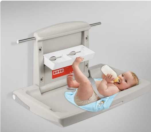 VEVOR  Mesa de troca de fraldas horizontal para bebês Estação de troca de fraldas