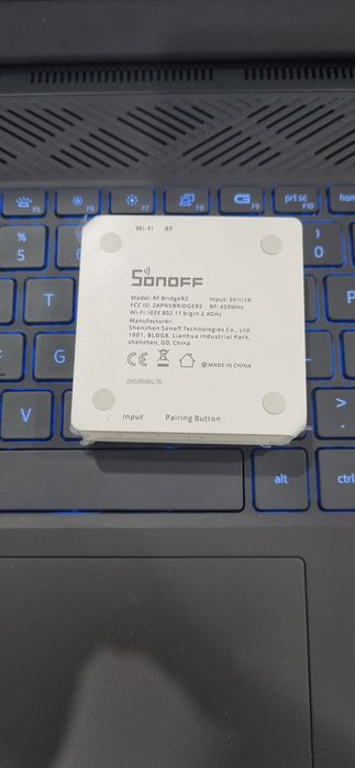 Sonoff RF 433mhz BRIDGE Wifi