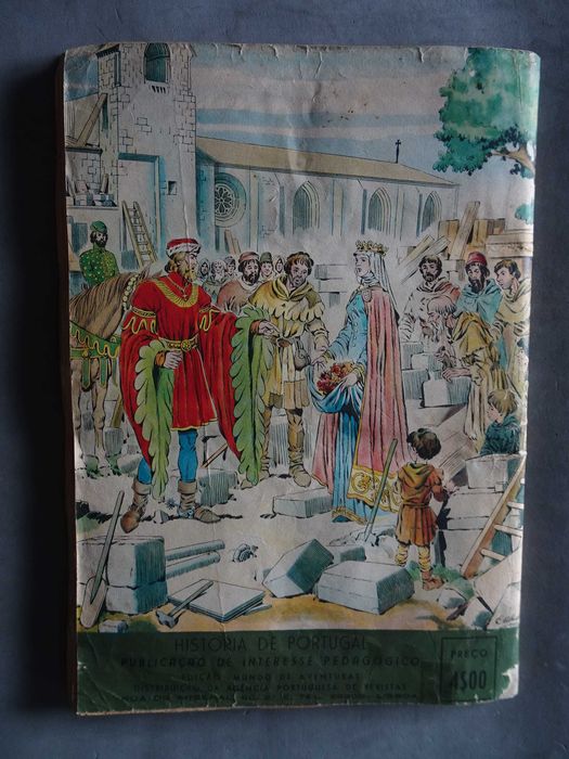 Caderneta incompleta História de Portugal (faltam 4 cromos)