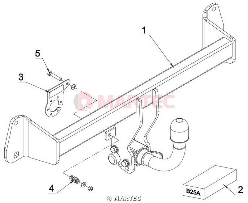 WYPINANY HAK Holowniczy + Moduł 7 pin do BMW Seria I F20 F21 F22 F23 P