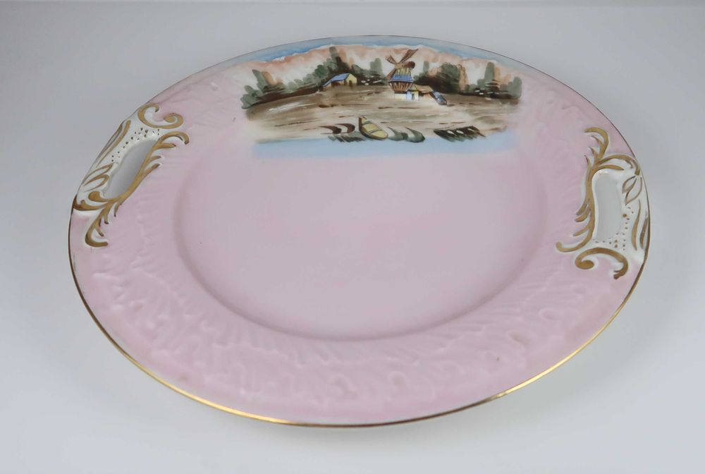 Prato de torradas porcelana Séc. XIX/XX (Grandella)