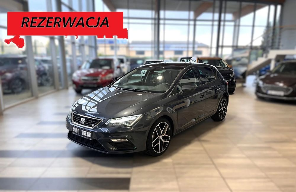Seat Leon 1.5 TSi 150 KM Aut*FR*LED*Szyber Dach*Grzane fotele*Nawi*Alu