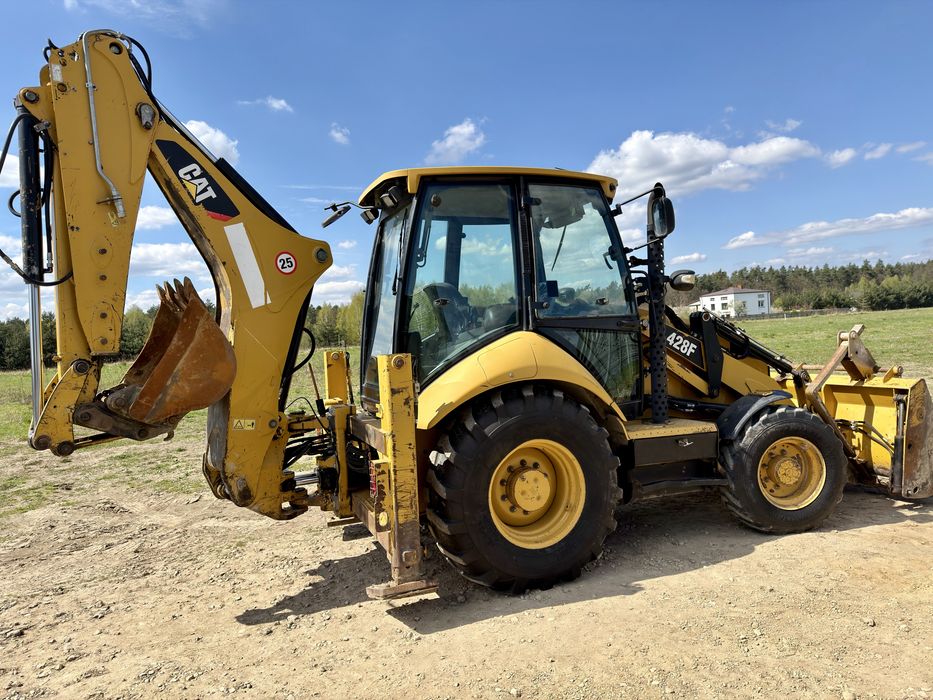 Cat 428f 2015r koparko ładowarka caterpillar 428 432