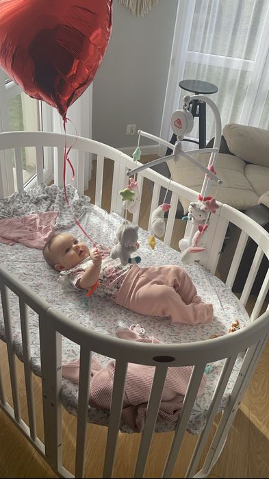 Łóżeczko 7w1 ComfortBaby z dodatkami