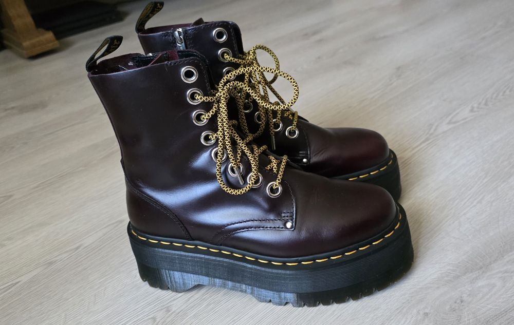 Dr. Martens Jadon Zip Max Oxblood Atlas