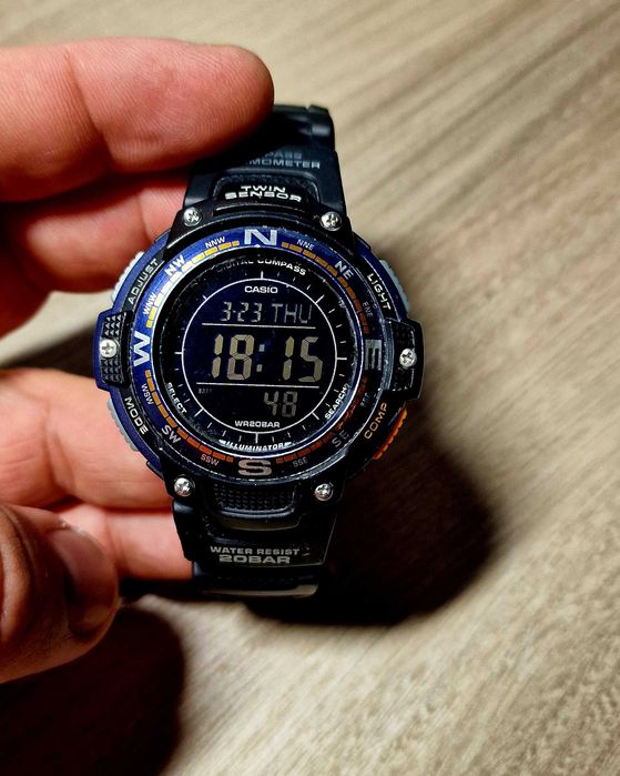 casio protrek sgw 100