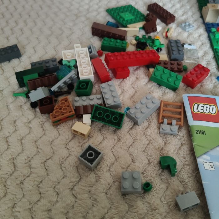 Lego 21161,  оригінал з інструкціями