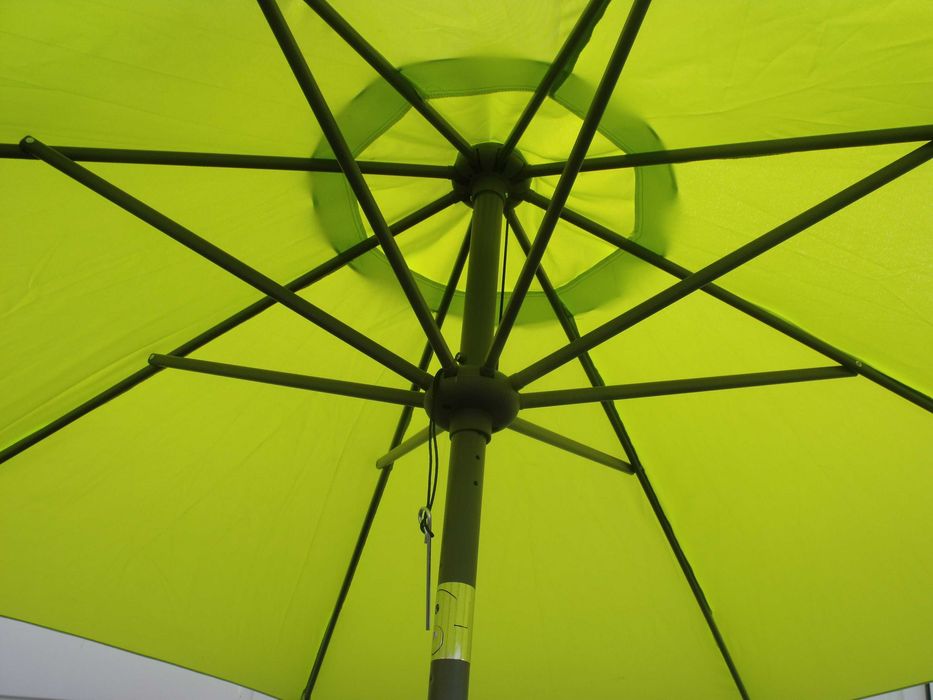 Parasol ogrodowy okrągły 270cm Schneider HARLEM zielony