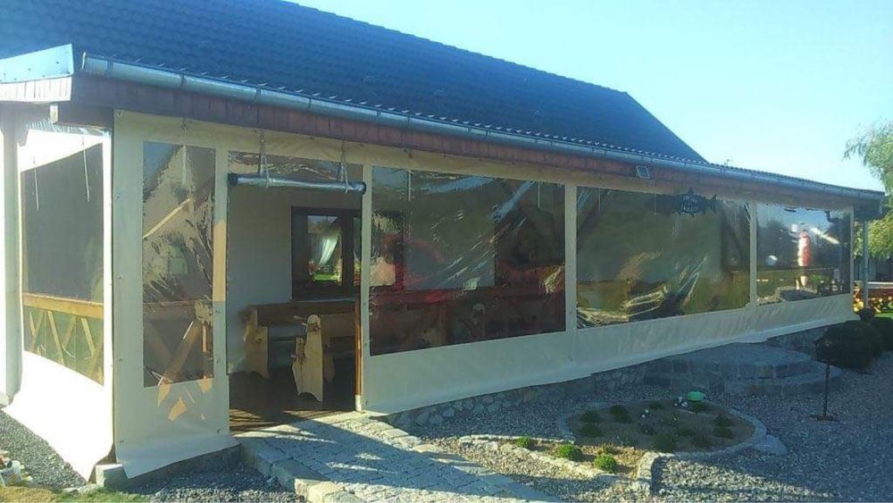 Plandeki PCV zabudowa Altany Tarasy