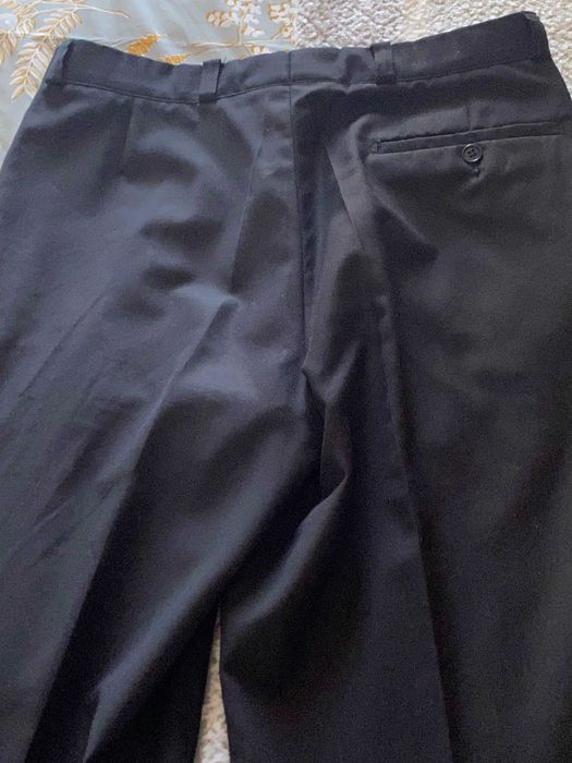 Calças de fato (homem) pretas Daniel Hetcher