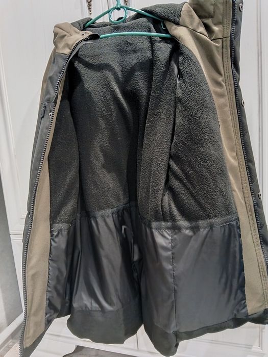 Чоловіча парка Pobedov, чорний хакі, розмір  S, M.