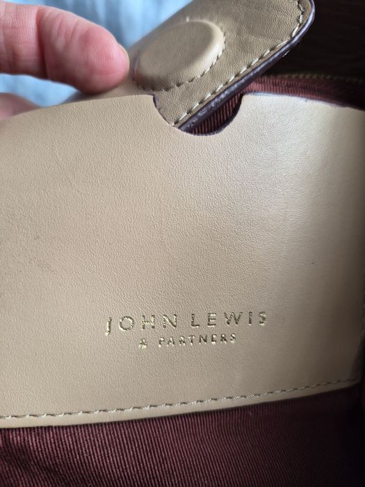 Шкіряна сумка John Lewis