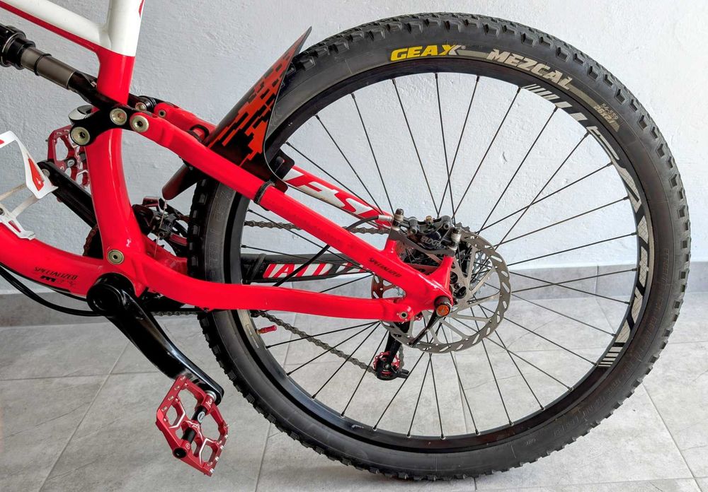 Rower górski MTB Enduro Full Specialized Stumpjumper FSR 26'' - rozmiar L - NOWE CZĘŚCI