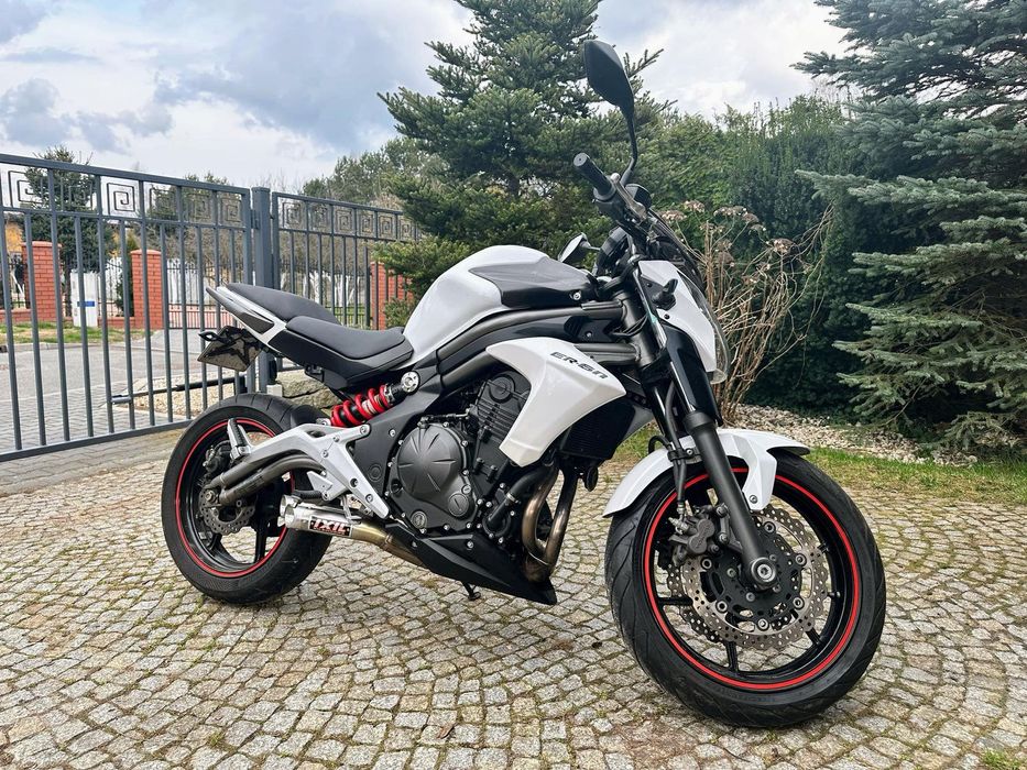 Kawasaki ER ER 6n zarejestrowany na A2