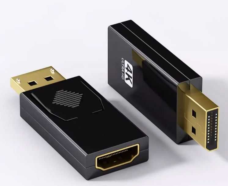 Adapter / Konwerter DisplayPort DP - HDMI do PC i laptopa albo TV