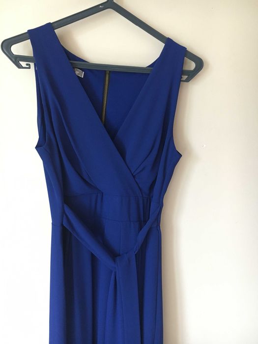 Vestido azul feminino