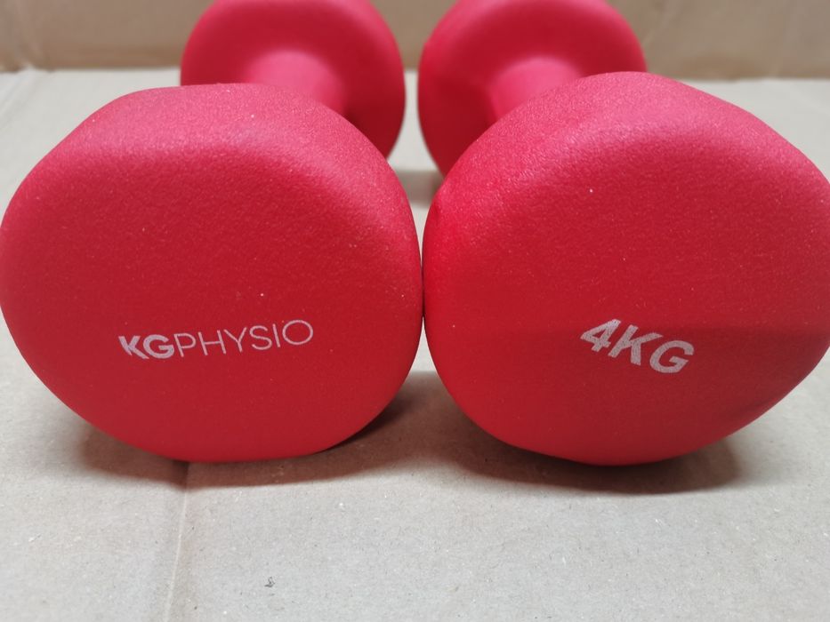 KG Physio Zestaw hantli i plakat A3