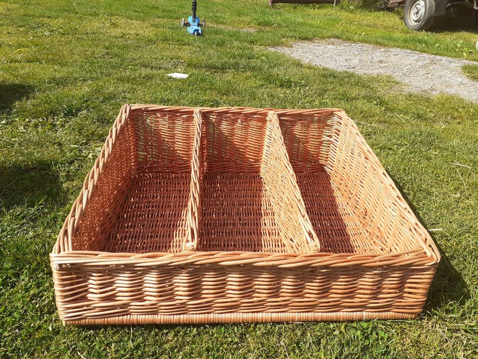 Kosz brudniak  z wikliny na zam
