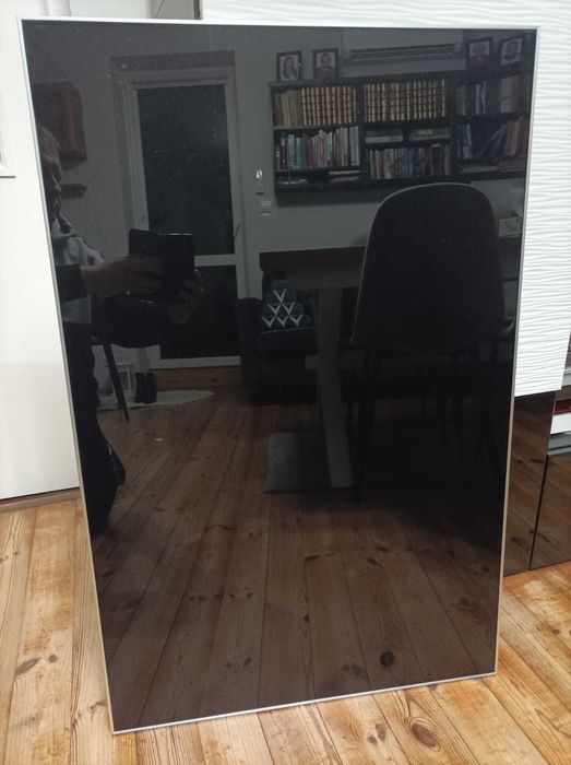 IKEA RUBRIK front szklany czarny 60cm×92 cm – 1 sztuka.