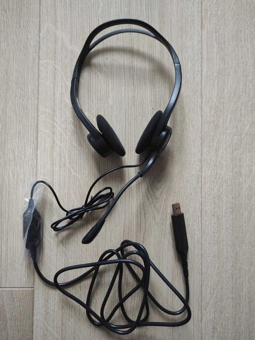Komputerowy zestaw słuchawkowy USB