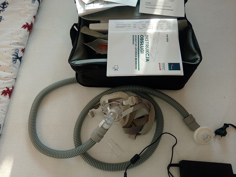 Aparat CPAP do bezdechu sennego Yuwell YH-550