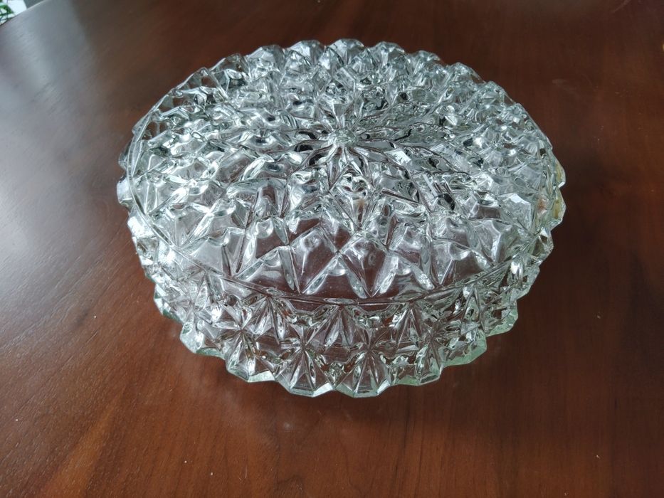 Plafon bezbarwny vintage
