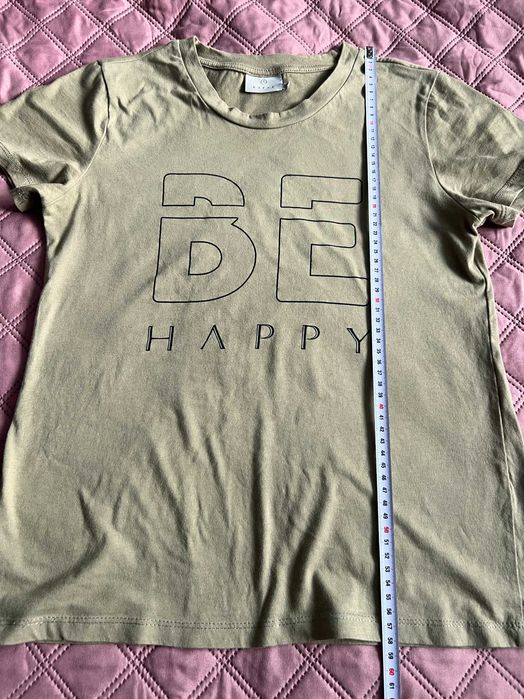 t-shirt koszulka khaki damska tk-maxx XS