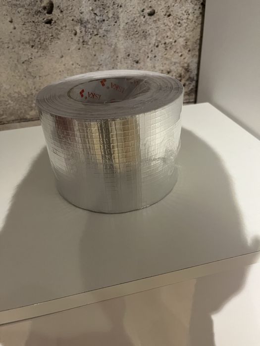 Nowa profesjonalna taśma aluminiowa zbrojona ISKA 100 mm (10 cm)