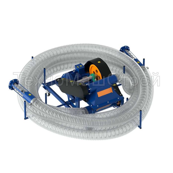 Гнучкий шнековий транспортер DUO - 24м. Гнучкий шнек.