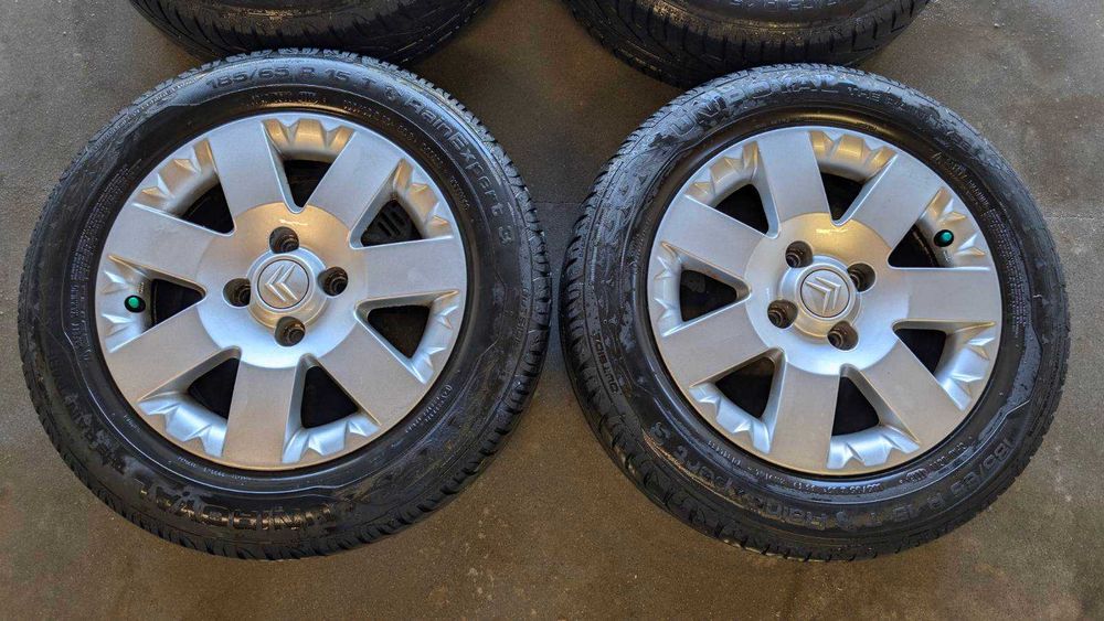 Alufelgi citroen r15 wraz z oponami