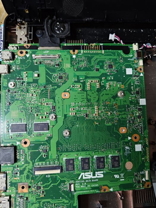 Motherboard X541 a funcionar