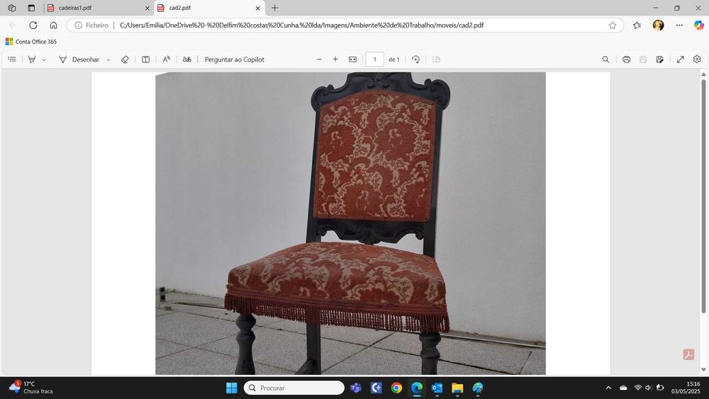 Conjunto de Cadeiras