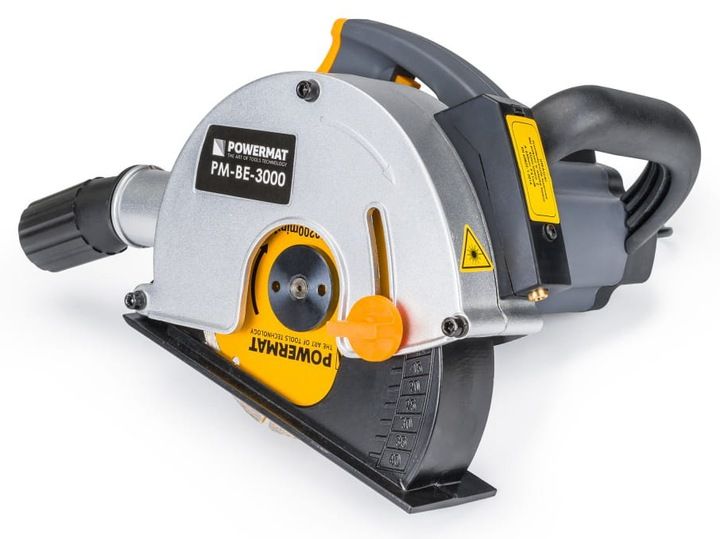Bruzdownica Elektryczna 3000w 150mm Walizka Laser