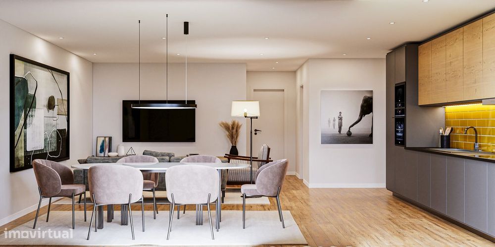 Apartamento T2 com terraço na Gafanha da Nazaré. — Gafanha Da Nazaré, Aveiro