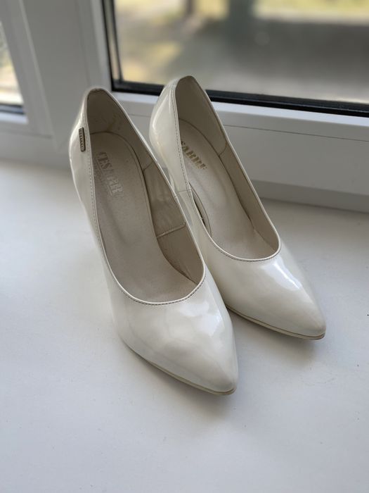 Свадебные туфли весільні туфлі лодочки