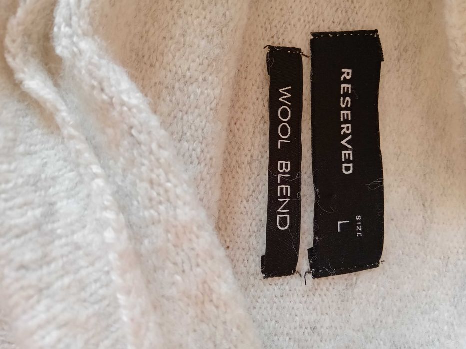 Sweter z wełną Reserved L