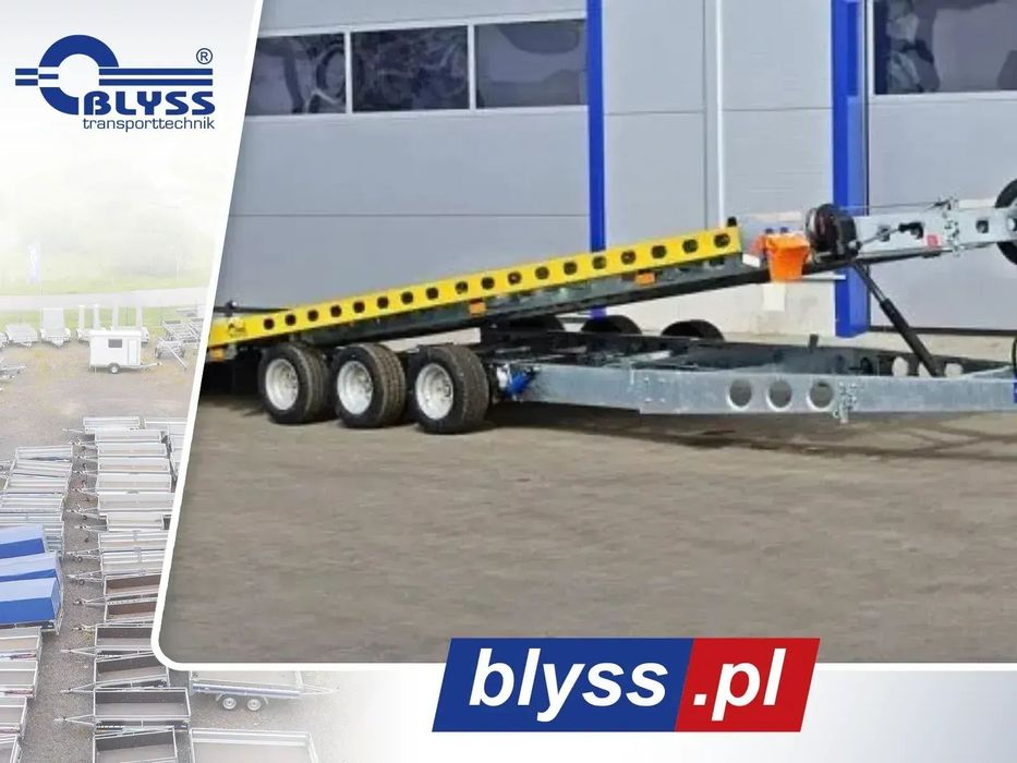 Blyss Merkur XL Pro  Laweta długa 655 cm, uchylna, aluminiowa, 3 osiowa, Merkur XL Pro