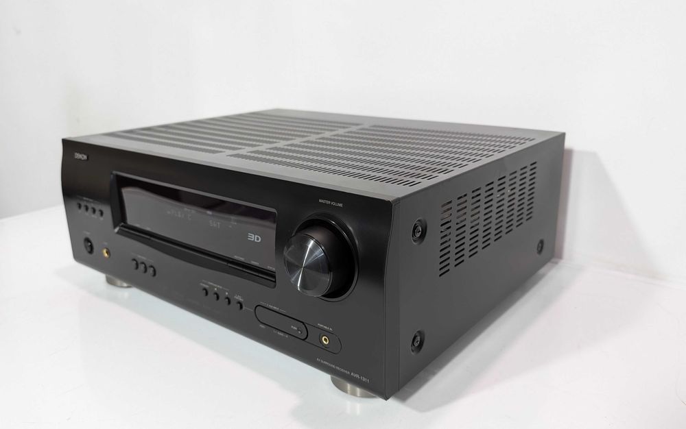 5.1 Ресивер Denon AVR-1311, має 110 Вт/канал/HDMI/ЦАП/Full HD/3D/Dolby