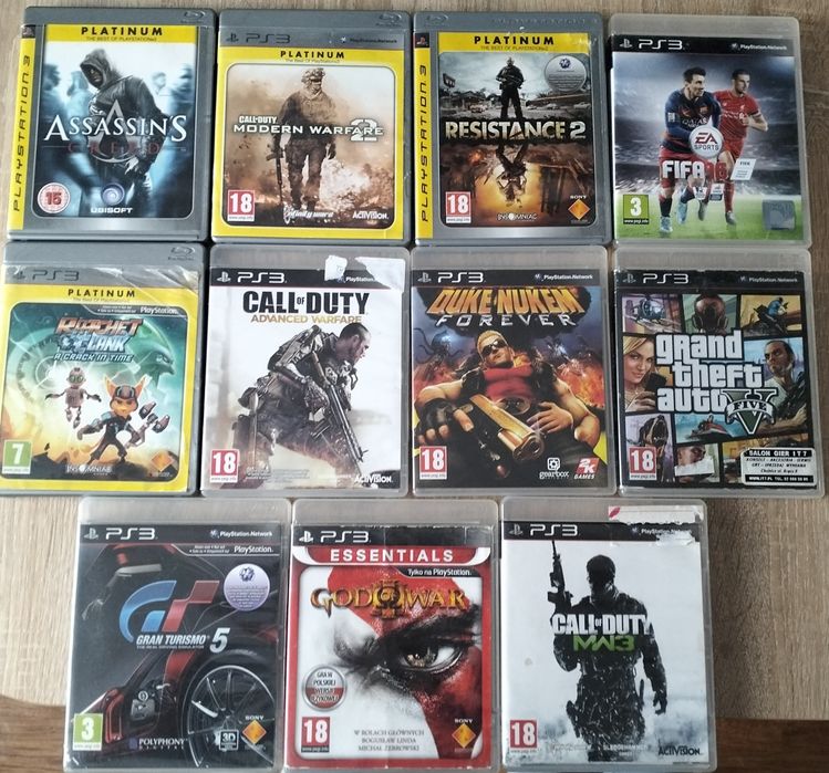 GRY na konsole PlayStation 3/ps3 stan dobry