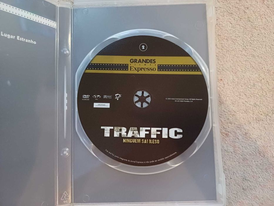 DVD Traffic- Ninguém Sai Ileso, c Michael Douglas, BToro, C Zeta-Jones
