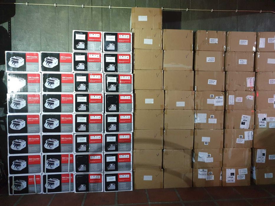 Máquinas NOVAS contar Notas, C/ detetor Notas falsas (emito fatura!)64284429567107121