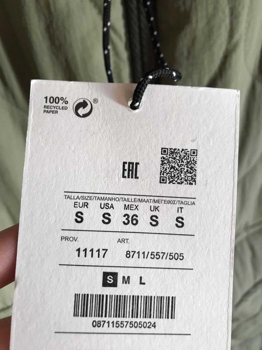 Blusao militar acolchoado casaco penas reversivel homem pull&bear