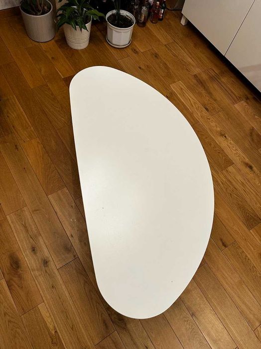 Stolik kawowy Jysk LEJRE 60x120cm biały/dąb