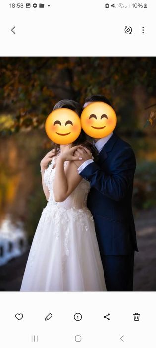 Sprzedam suknie ślubna z salonu Celiise śmietanka z kołem