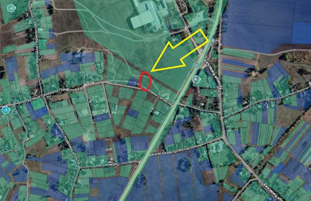 Продам 16 соток, під забудову, с. Гоголів