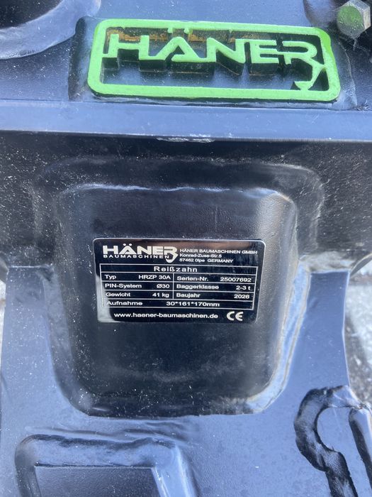 Riper Häner HRZP 30A para Mini Escavadora 2-3 Ton