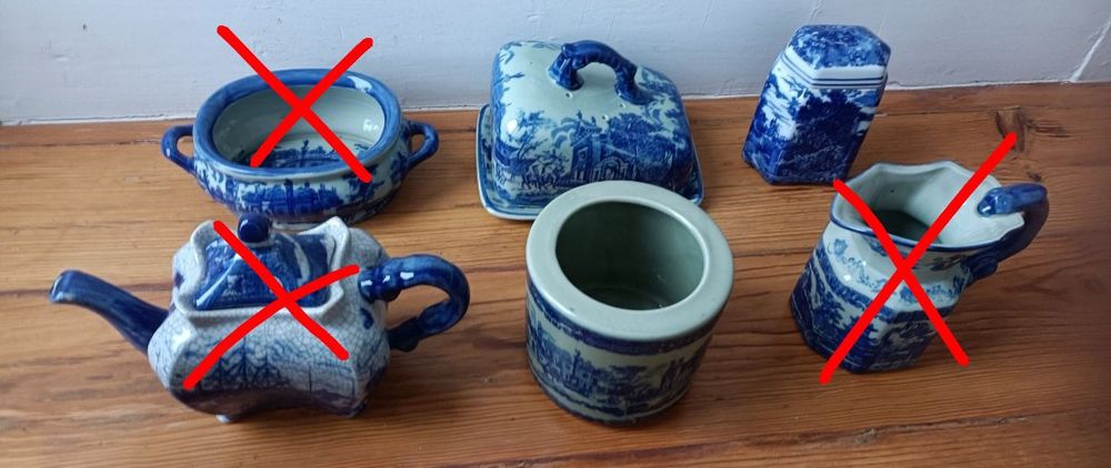Cerâmica  de Victoria Ware Ironstone